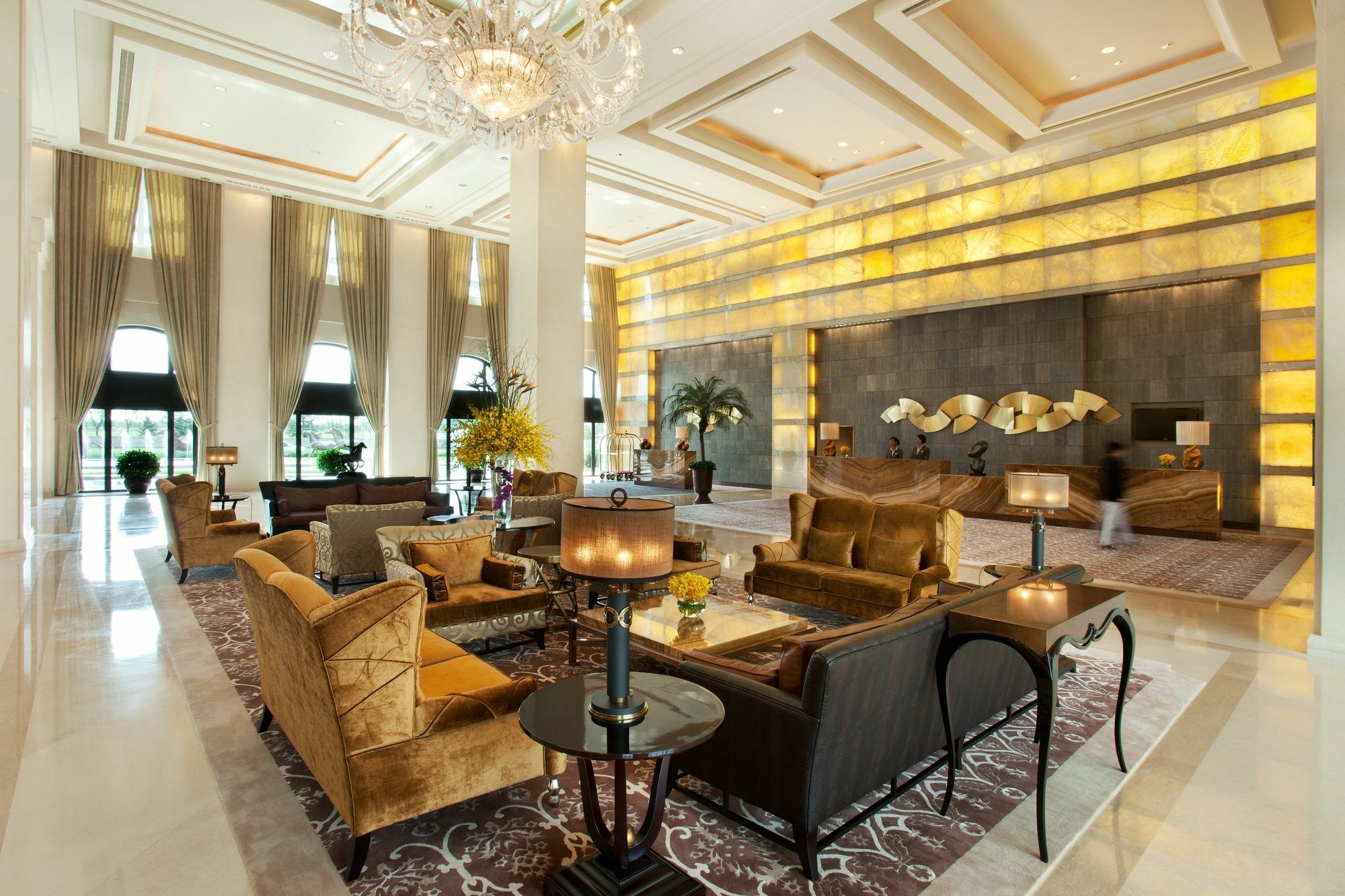 Tianjin Goldin Metropolitan Polo Club Hotel Xiqing Interieur foto